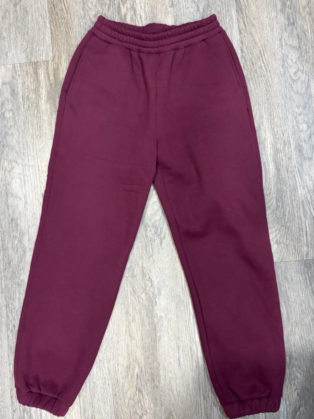 Comfrt Burgundy  Jogger Pants